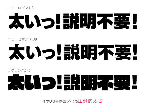 キルラキルのロゴでも使われた圧倒的存在感のすごいやつ「ラグラン